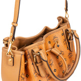 MCM Monogram Visetos Drawstring Handbag