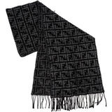 [🔄️B06 / F28] Fendi Wool Monogram FF Emblem Schal Scarf - vintageandkickz