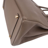 Hermès Taupe Togo Leather Birkin 35 Handbag