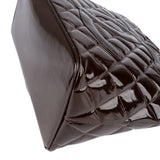 Chanel Quilted Patent Leather CC Medallion Handbag - vintageandkickz