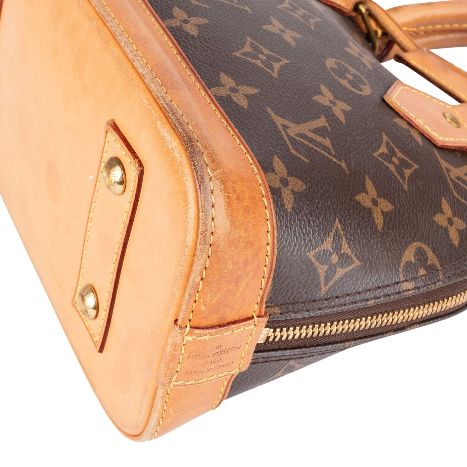 Louis Vuitton Monogram Canvas Alma BB Handbag - vintageandkickz