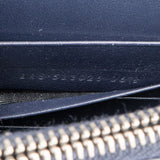 Saint Laurent Navy Exotic Croc-Embossed Sunset Top Handle Crossbody Bag
