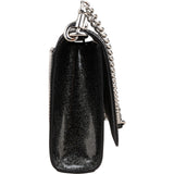 Coach Glitter Patent Leather Foldover Clutch Crossbody Bag