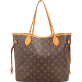 Louis Vuitton Monogram Canvas Neverfull MM Shoulder Bag