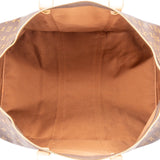 Louis Vuitton Monogram Canvas Keepall 60 Bandoulière Travel Bag