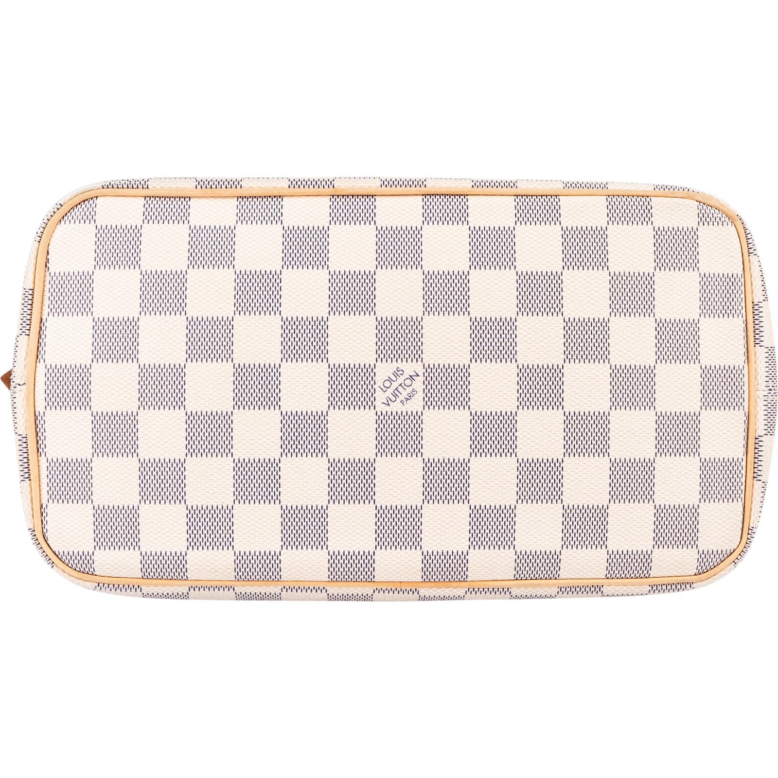 [🔄️B23 / F61] Louis Vuitton Monogram Damier Azur Canvas Saleya PM Handbag - vintageandkickz