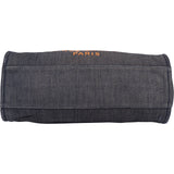 Chanel Denim Deauville Tote Shoulder Bag - vintageandkickz