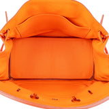 Hermès Orange H Togo Leather Birkin 35 Handbag