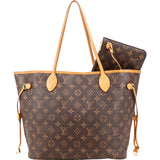 Louis Vuitton Monogram Canvas Neverfull MM Shoulder Bag