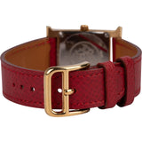 Hermès Gold Tone Heure H HH1.201 Women Watch