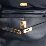 [🔄️B12 / F04] Hermès Box Calfskin Kelly Retourne 28 Handbag - vintageandkickz