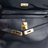 [🔄️B12 / F04] Hermès Box Calfskin Kelly Retourne 28 Handbag - vintageandkickz