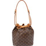 Louis Vuitton Monogram Canvas Sac Noé Petit Shoulder Bag