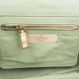 Valentino Leather Rockstud Striped Tote Shoulder Bag
