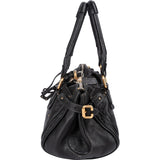 Chloé Pebbled Leather Paddington Satchel Shoulder Bag