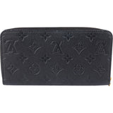Louis Vuitton Leather Monogram Empreinte Zippy Wallet