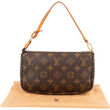 Louis Vuitton Monogram Canvas Pochette Accessoires Handbag