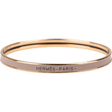 Hermès Enamel Hermès-Paris Narrow Bracelet