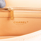 Chanel Stitching Lambskin Frame Single Flap Crossbody Bag