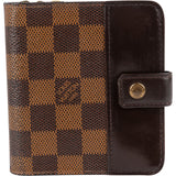 Louis Vuitton Monogram Damier Ebene Clip Wallet