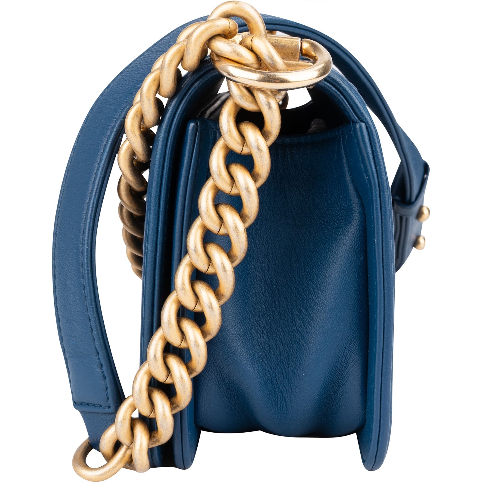 Chanel Quilted Lambskin Braided Boy Single Flap Crossbody Bag xx neuwertig - vintageandkickz