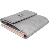 Chanel Quilted Leather Compact CC Wallet