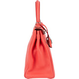 Hermès Rose Togo Kelly 28 Handbag - vintageandkickz