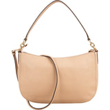 Coach Pebbled Leather Teri Hobo Crossbody Shoulder Bag