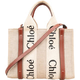 Chloé Canvas Small Woody Tote Handbag