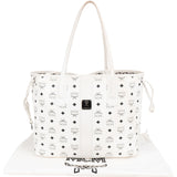 MCM Monogram Visetos Liz Reversible Shopper Shoulder Bag