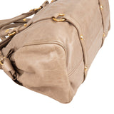 Miu Miu Vitello Lux Bow Satchel Handbag