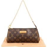 Louis Vuitton Monogram Canvas Eva Pochette Accessoires Shoulder Bag