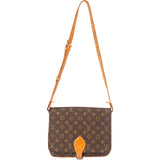 Louis Vuitton Monogram Canvas Cartouchière GM Crossbody Bag - vintageandkickz