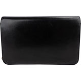 Chanel Noir Boxcalf CC Single Flap Shoulder Bag