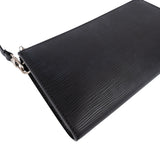 Louis Vuitton Noir Epi Leather Pochette Accessoires Handbag