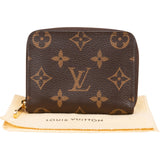 Louis Vuitton Monogram Canvas Zippy Coin Purse Wallet