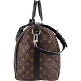 Louis Vuitton Monogram Macassar Keepall 45 Bandoulière Travel Bag