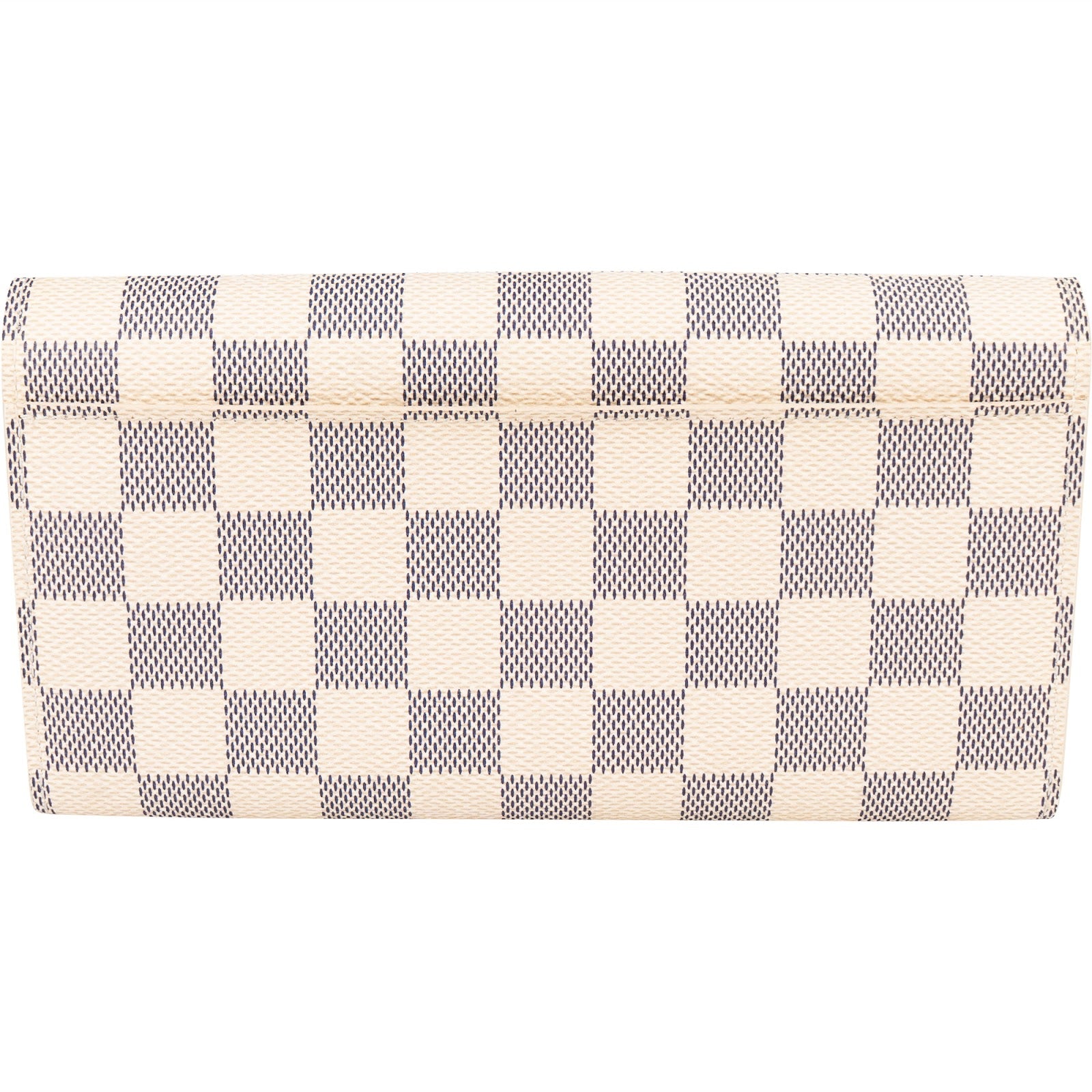 Louis Vuitton Monogram Damier Azur Sarah Wallet - vintageandkickz