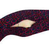 Hermès Geometric Horsebit Pattern Silk Tie Krawatte