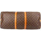 Louis Vuitton Monogram Canvas Keepall 60 Bandoulière Travel Bag
