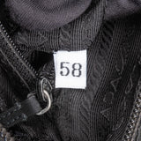 Prada Black Nylon Triangle Crossbody Bag