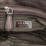 Prada Matelassé Nappa Leather Gaufre Coffer Satchel Shoulder Bag