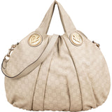 Gucci Guccissima Leather Hysteria Top Handle Hobo Handbag