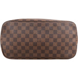 Louis Vuitton Monogram Damier Ebene Neverfull MM Shoulder Bag