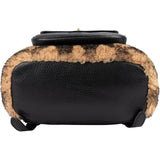 Coach CC Print Shearling X Jennifer Lopez Rucksack Backpack