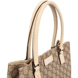Gucci Monogram GG Supreme Canvas Tote Handbag