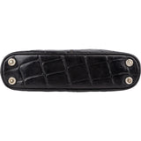Mulberry Croc-Embossed Leather Shoulder Bag