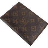 Louis Vuitton Monogram Canvas Passport Cover Card Holder