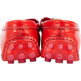Louis Vuitton Red Vernis Leather Oxford Loafers (37,5)