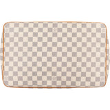 Louis Vuitton Monogram Damier Azur Canvas Saleya GM Tote Shoulder Bag
